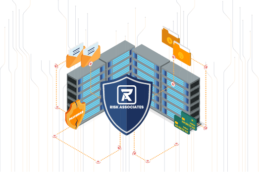 Risk Associates Logo Main Frame illustration