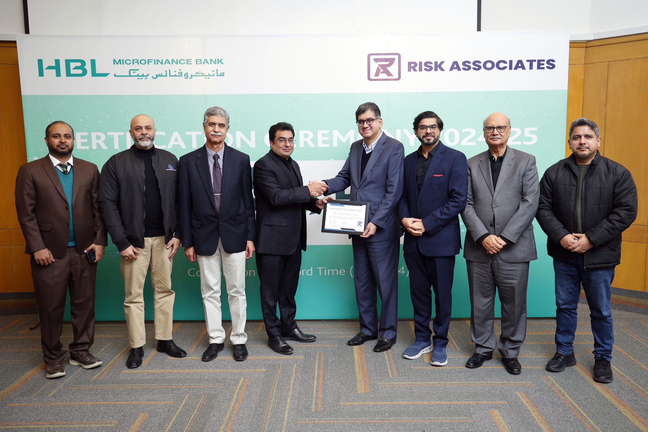 HBL Microfinance Bank – HBL MfB Awarded PCI DSS Compliance Certification by Risk Associates