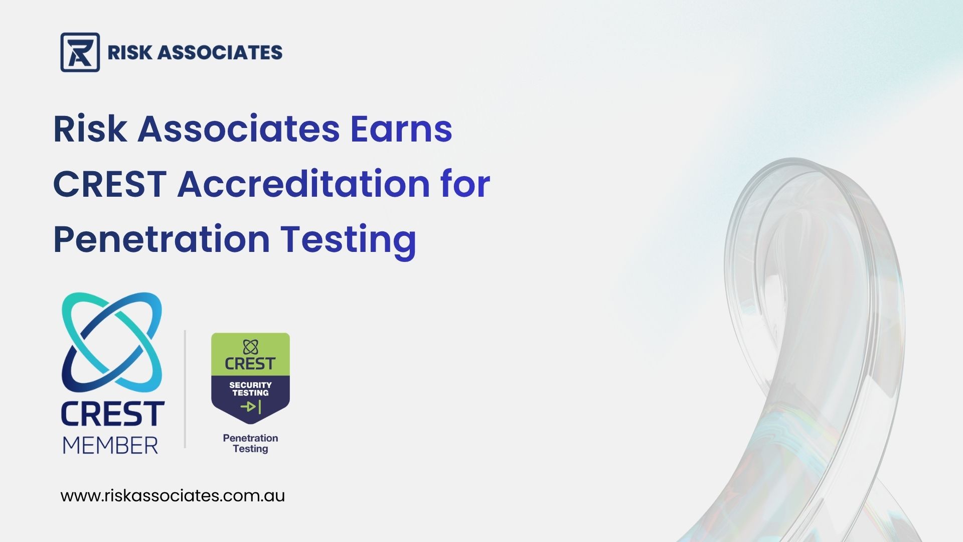 Risk Associates Earns CREST Accreditation for Penetration Testing, Signalling Global Cybersecurity Excellence